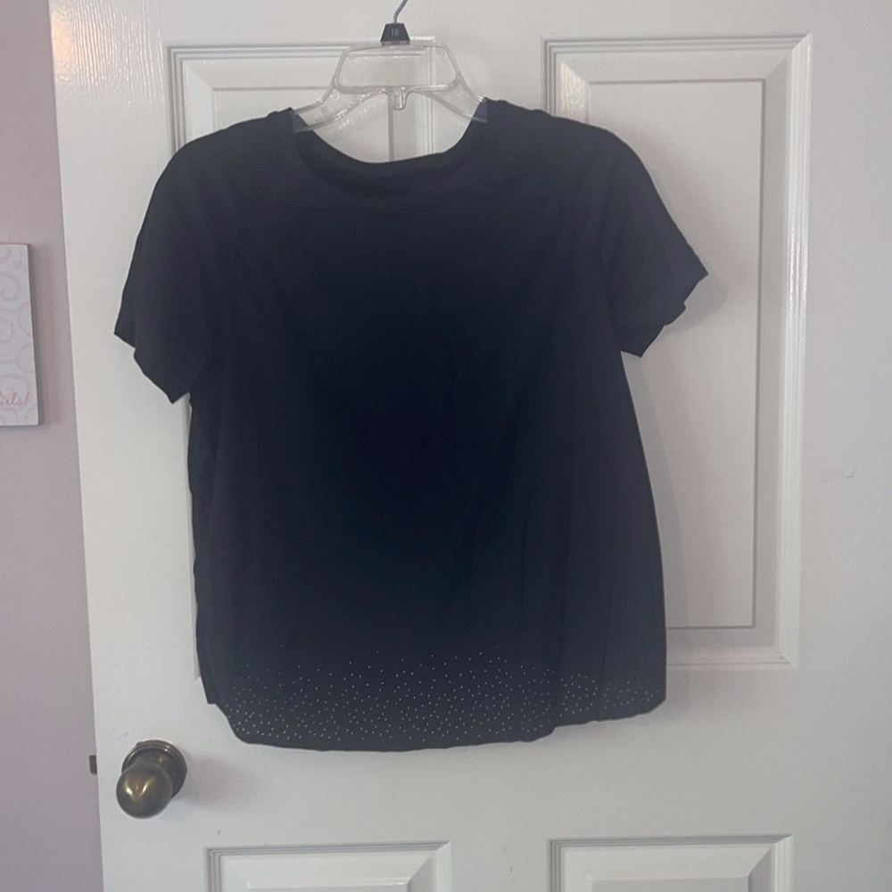 Lululemon quick pace top- black